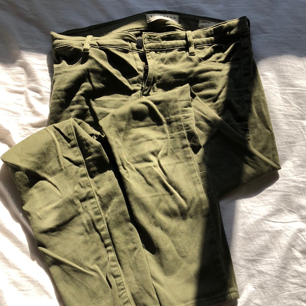 Olive Green Jeggings